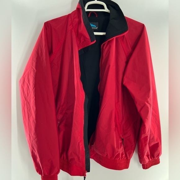 tri mountain Other - TRI-MOUNTAIN RED WATER RESISTANT OUTER & FLEECE INSIDE RED NEW LARGE TALL